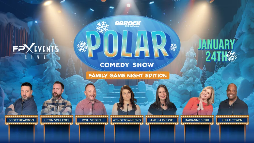 98 ROCK’S POLAR COMEDY SHOW: Family Game Night Edition