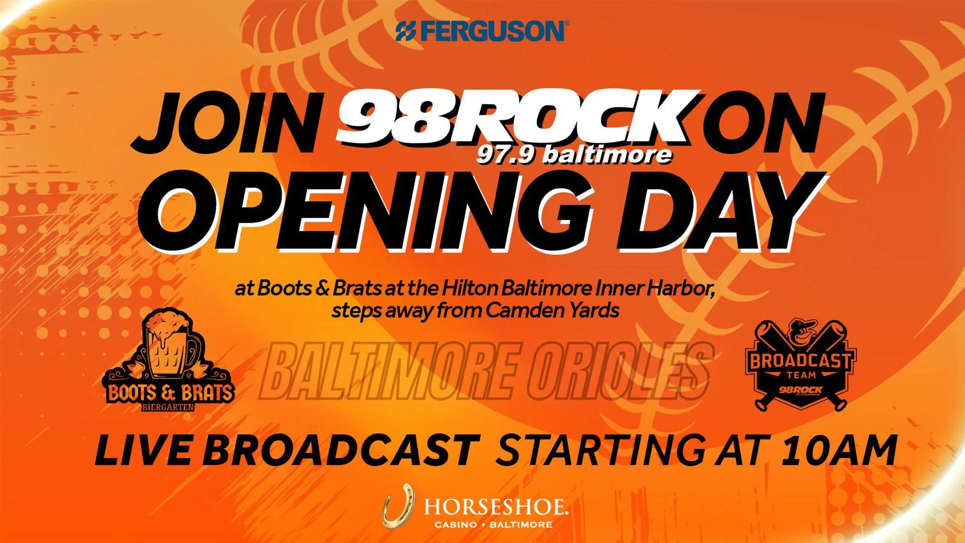 Baltimore Orioles 2025 Opening Day Block Party