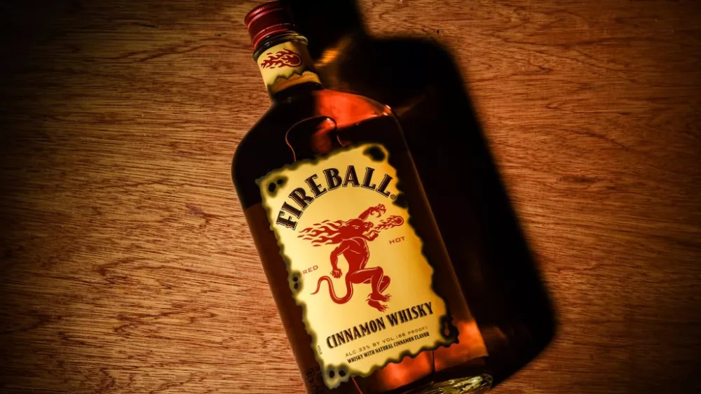 a-bottle-of-fireball-cinnamon-whisky-rapidly-becoming-a-most-popular-choice-in-washington-dc