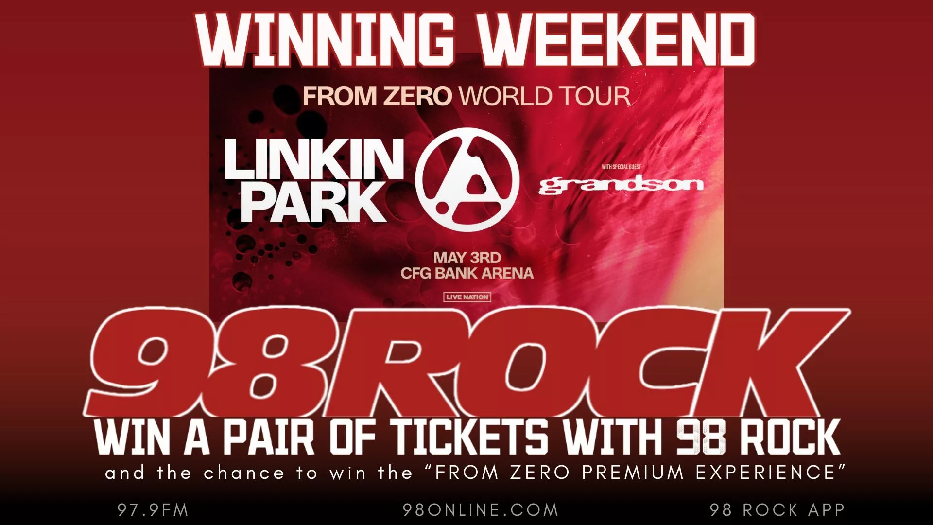 2024-25 秋冬新作  ハイブランドの Winning Weekend: Score seats to Linkin Park tour in ミュージシャン