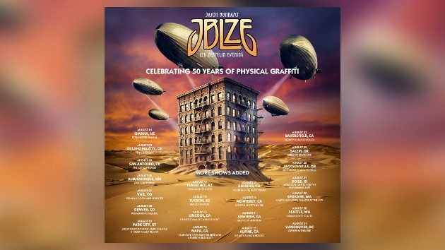 Jason Bonham expands tour celebrating 50th anniversary of Led