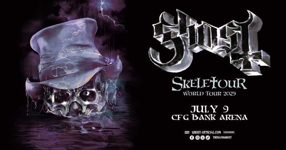 Stream the Dirty Word of the Day to win tickets to see GHOST at CFG Bank Arena