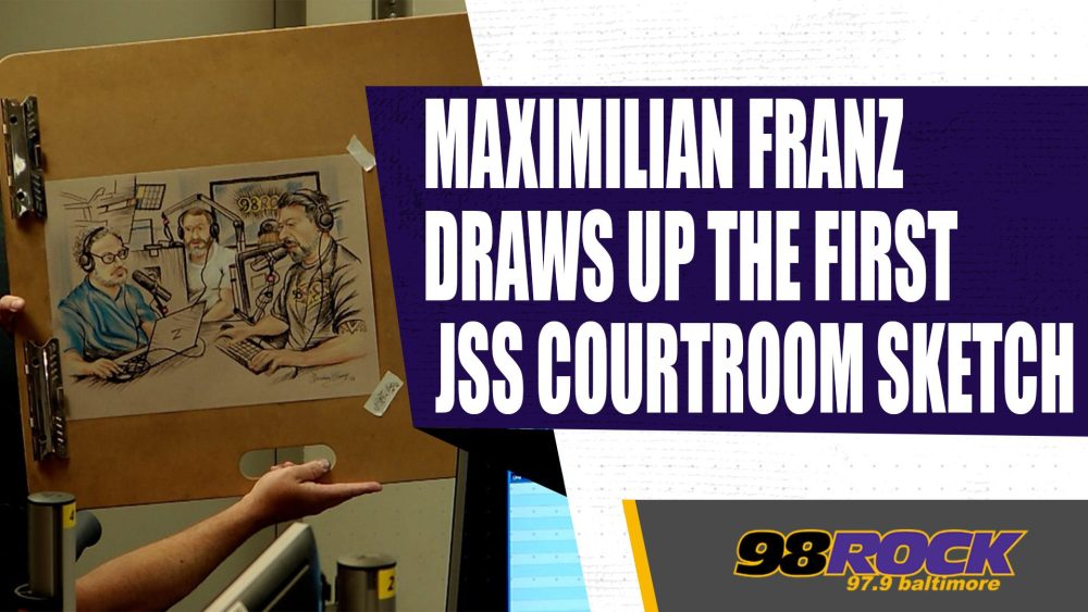 Courtroom Sketch Artist Joins the Show to Draw up the Guys | 98 Rock Online