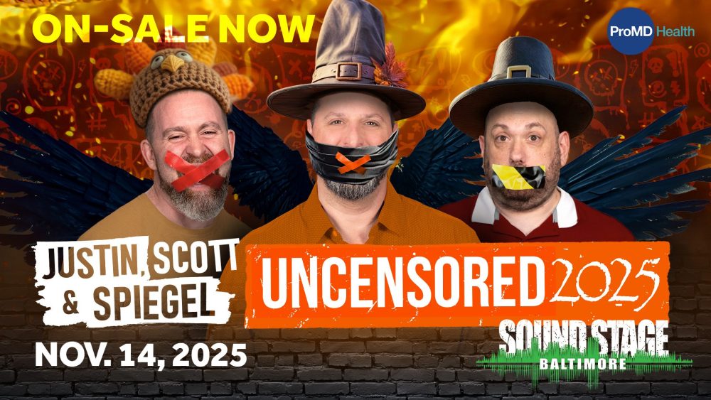 Listen to Justin, Scott and Spiegel to win tickets to JSS: A Very ...