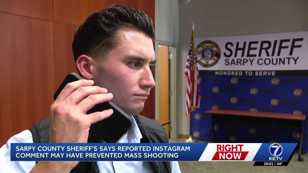 Reported Instagram comment may have stopped mass shooting, Nebraska sheriff’s office says