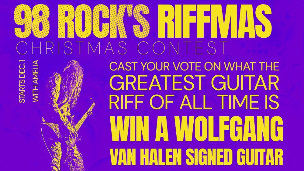 POLL: What's the greatest guitar riff of all time? | 98 Rock Online
