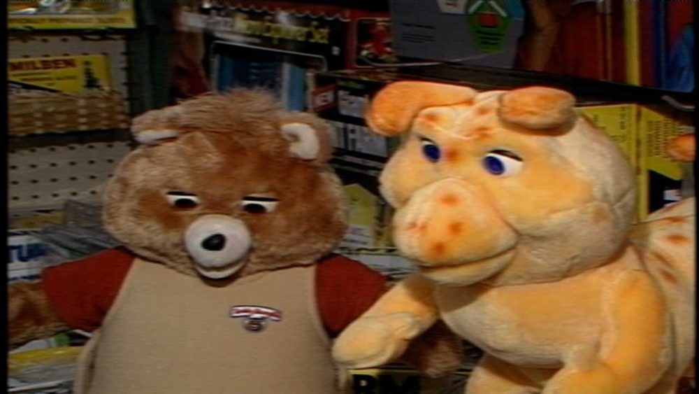 Do you remember the talking Teddy Ruxpin toy? Laser tag, talking