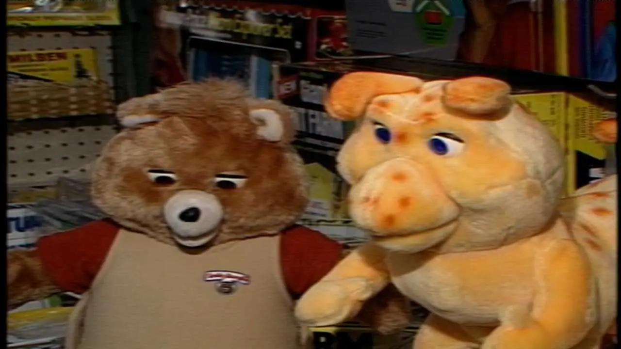 Do you remember the talking Teddy Ruxpin toy? Laser tag, talking