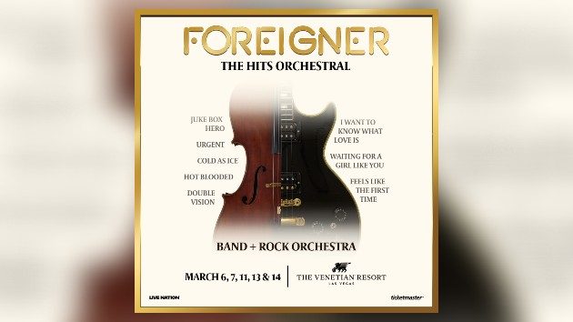 Lou Gramm to host opening weekend of Foreigner’s orchestral Las Vegas residency