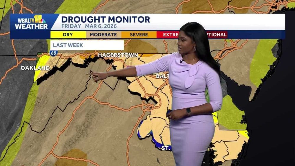 Weather Talk: Parts of Maryland saw little improvement to drought
