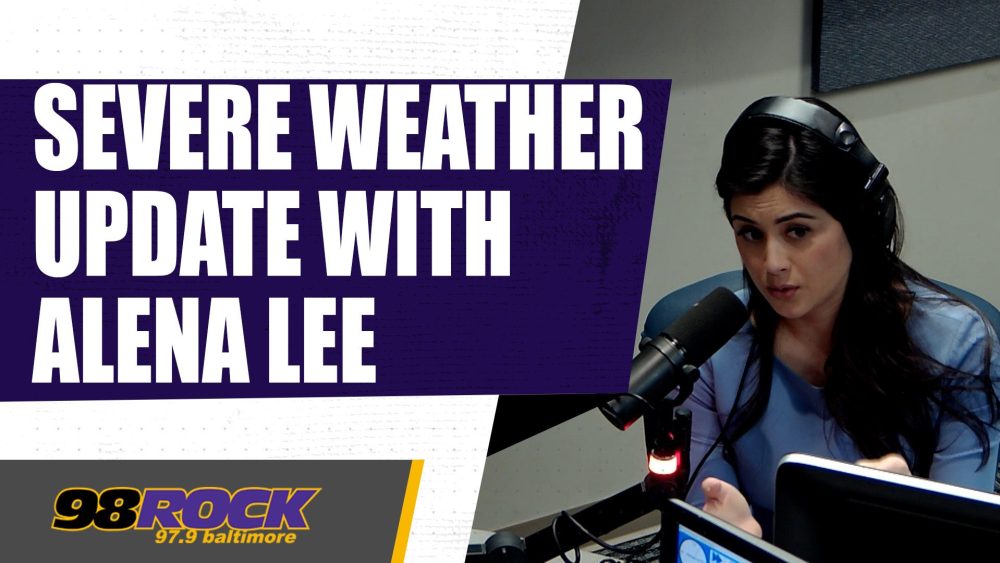 Get Ready for the Afternoon Storms with WBAL TV11's Alena Lee | 98 Rock ...