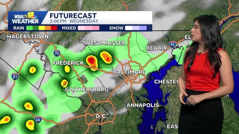 Scattered storms by afternoon in Baltimore | 98 Rock Online