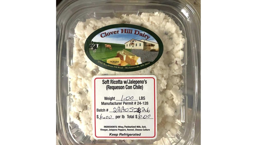 Clover Hill Dairy recalls all its cheese products