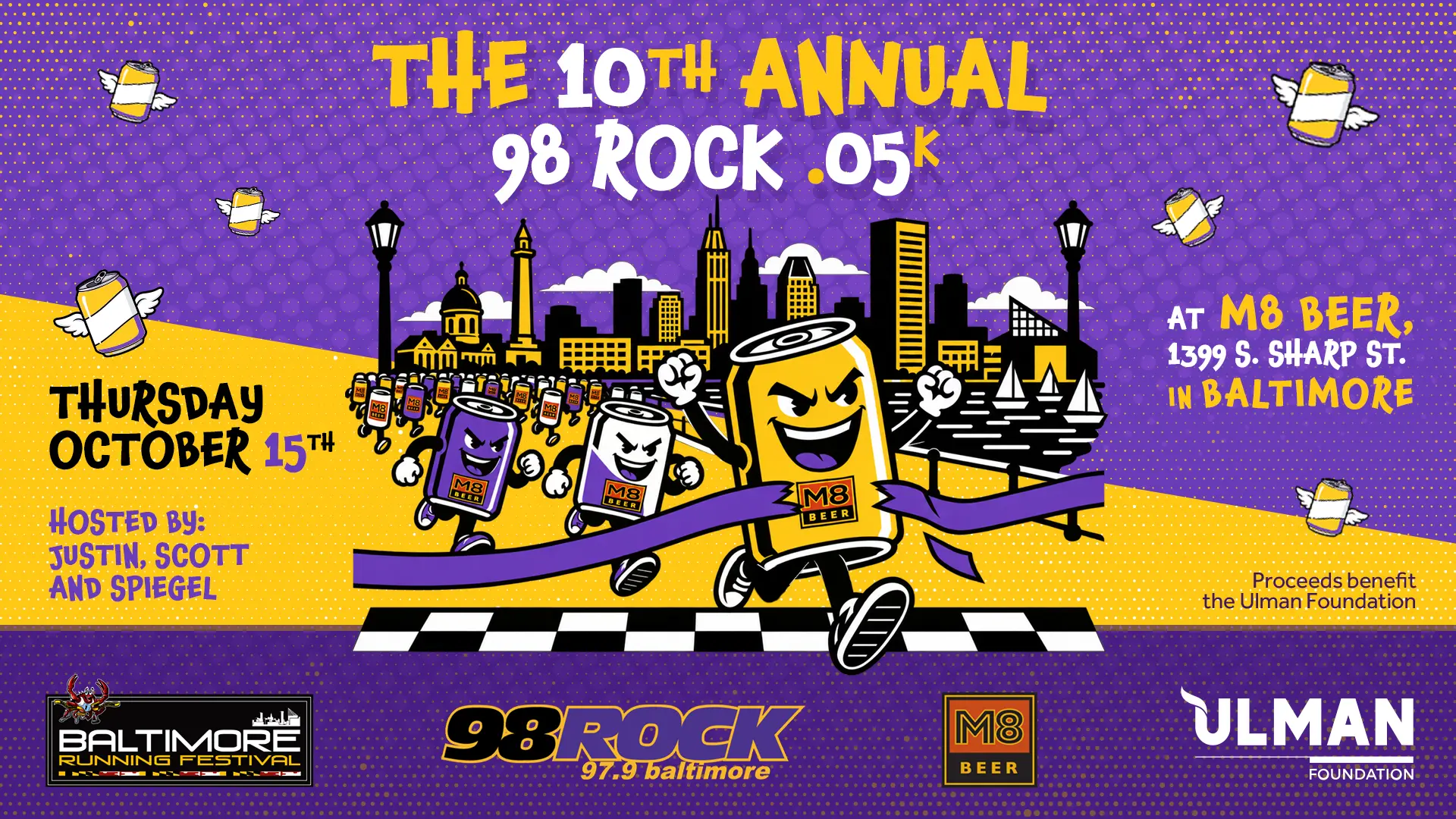The 10th Annual 98 Rock .05K at M8 Beer | 98 Rock Online