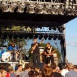 Eric-announcing-on-the-Side-Stage-at-Back-Road-Music-Festiva