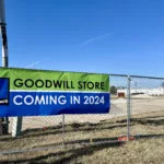 The new 15^000 square foot Galesburg Goodwill will be the largest retailer in multi-tenant center at 2200 N. Henderson St.^ site of the former Sirloin Stockade buffet restaurant.