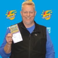 Kevin Weaver of Fairview^ about 30 miles southeast of Galeburg^ recently won the top prize of $1 million on an Illinois scratch-off lottery ticket.