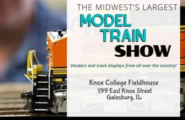 logo for Galesburg Model Train Show