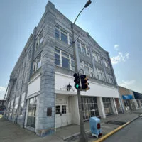The historic building at 292 E. Simmons St. is the former site of such businesses as Brighter Life Bookshoppe^ Illinois Power^ the Chamber of Commerce and Gale Automotive Co.