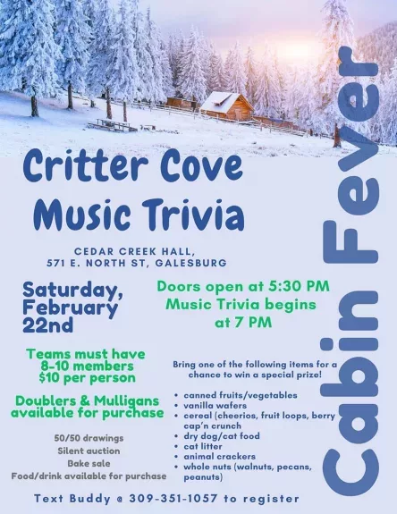 Critter Cove Music Trivia