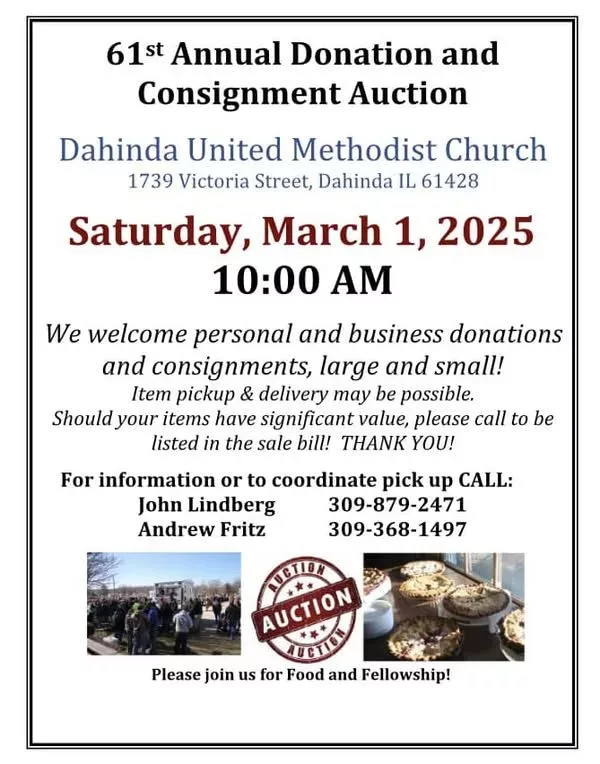 61st Annual Dahinda Donation and Consignment Auction