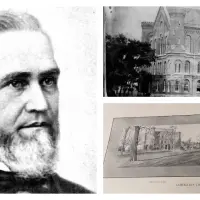 The Illinois Liberal Institute became Lombard College thanks to Benjamin Lombard’s $20^000 donation after a devastating fire.