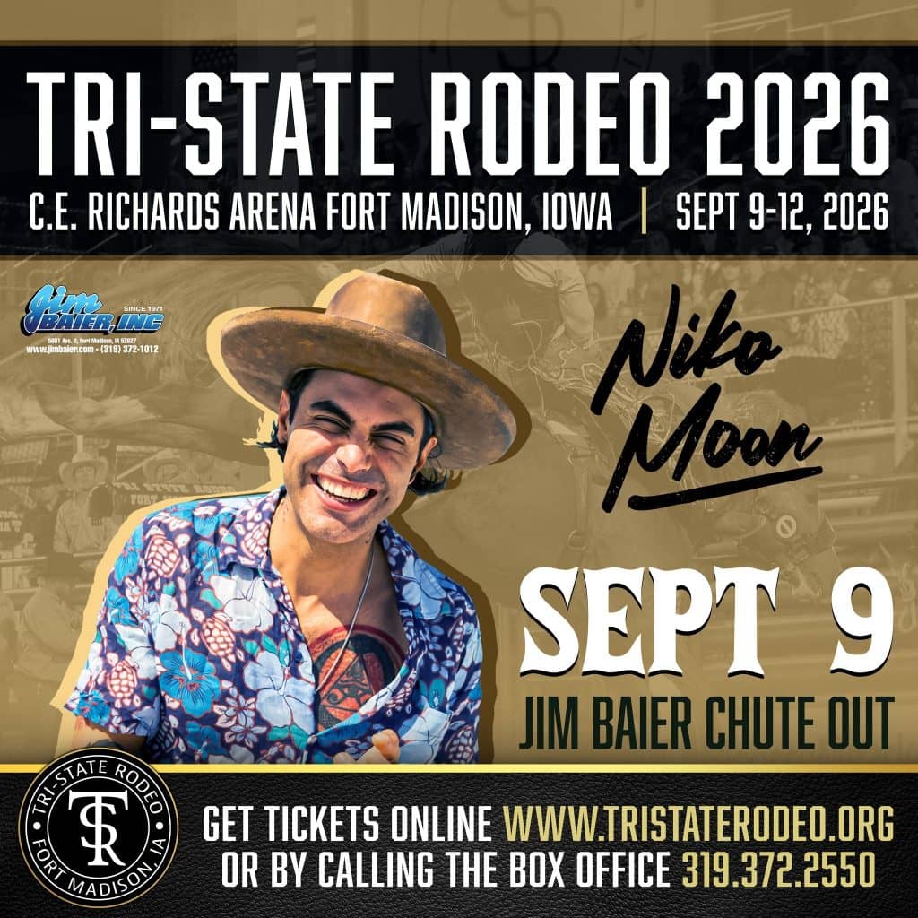 NIKO MOON at the Tri-State Rodeo – Country 94.9 FM 95