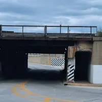 South Street underpass — Galesburg^ Illinois