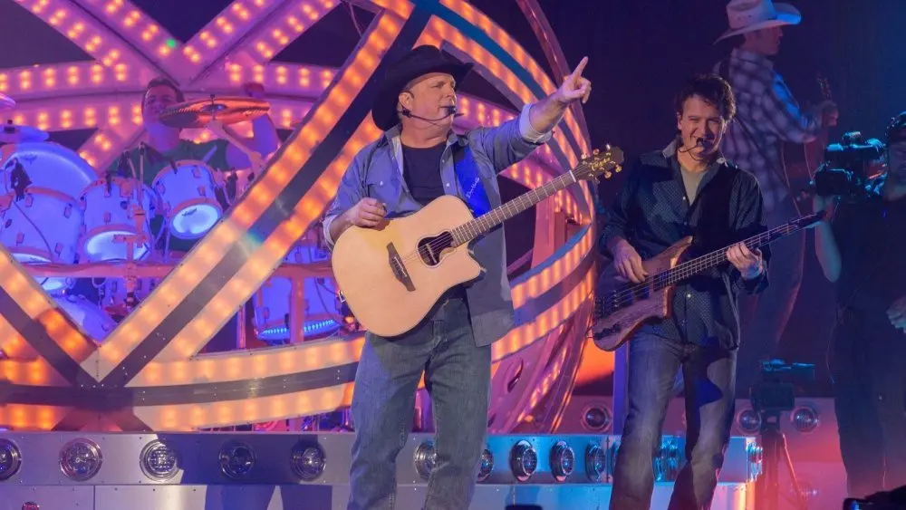 Garth Brooks performs before a sold out crowd at the Sleep Train Arena in Sacramento^ CA/USA - 3/27/2015