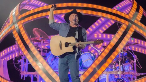 Garth Brooks performs before a sold out crowd at the Sleep Train Arena in Sacramento^ CA. Sacramento^ CA/USA - 3/27/2015