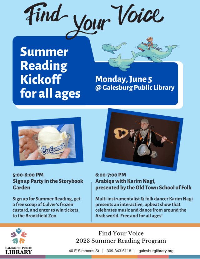 Summer Reading Kickoff for All Ages Signup Party 105.3 KFM