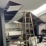 Kehoe Eye Care ceiling collapse