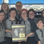 The Galesburg High School girls bowling team rolled to the team title at the Danville Regional on Saturday.