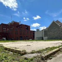 The city is looking to purchase a pair of vacant lots in the middle of downtown Galesburg with hopes of redeveloping the brownfields into a viable and productive use. The three-parcel brownfield located at 332 E. Ferris St. and 57 N. Kellogg St. — site of the former Knox Laundry.