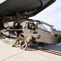 Apache helicopter