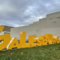 Galesburg sign