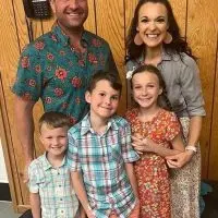 Bailey’s son Zachary^ his daughter-in-law Kelsey and two grandchildren^ 12-year-old Vada Rose and 7-year-old Samuel^ died when the helicopter. The couple’s 10-year-old son^ Finn^ center^ was not on board at the time. (Courtesy Bailey campaign)