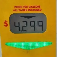 Gasoline climbed at $4.29 a gallon at many retail stations across Illinois. (Capitol News Illinois photo by Peter Hancock)