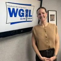 Danielle Hulick Tansel at WGIL studios^ April 17^ 2026