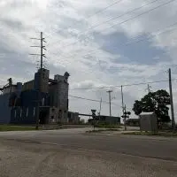 Former Archer Daniels Midland plant on South Henderson Street in Galesburg^ Illinois^ May 2026