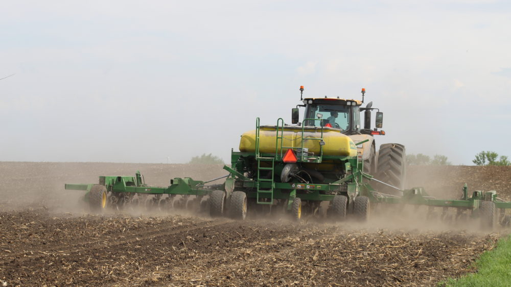 Soybean-Planter-Planting-Tractor