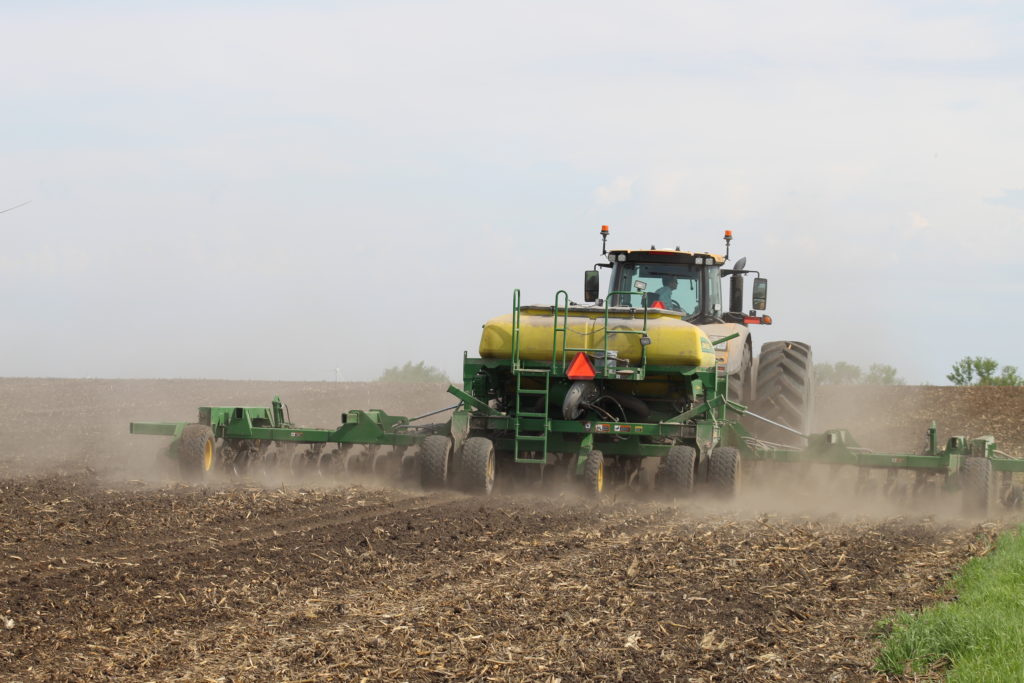 Soybean-Planter-Planting-Tractor