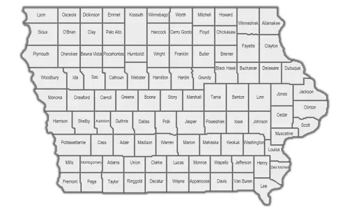 99-County-Map-Iowa