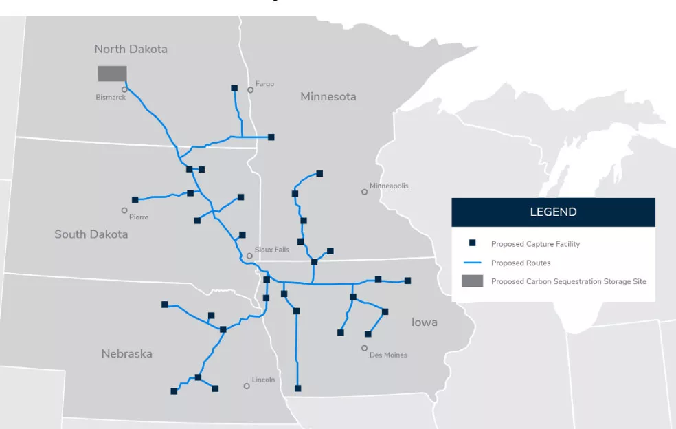 Summitt-Carbon-pipeline-map
