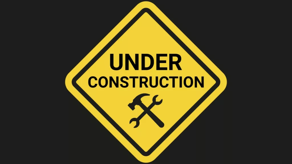 Construction-sign