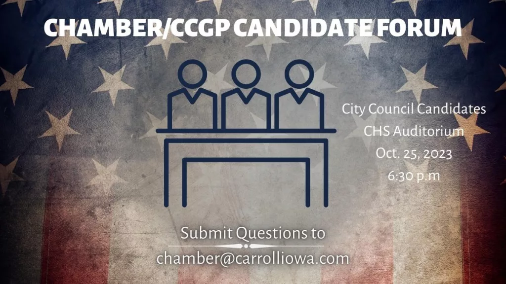 Chamber CCGP-candidate-forums-Carroll-City-Council
