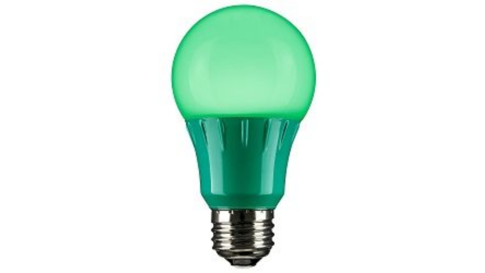 Green-Light-Bulb