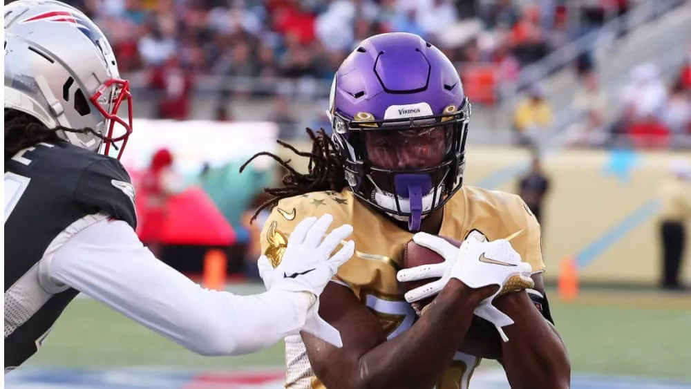 running back Dalvin Cook of the Minnesota Vikings at the Pro Bowl at Camping World Stadium in Orlando^ Fla.