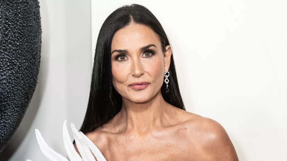 Demi Moore at FX's 'Feud: Capote vs. The Swans' Season 2 Premiere at Museum of Modern Art in New York on January 23^ 2024