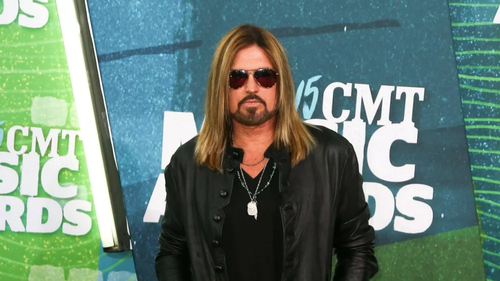 Billy Ray Cyrus attends the 2015 CMT Music Awards at the Bridgestone Arena on June 10^ 2015 in Nashville^ Tennessee.